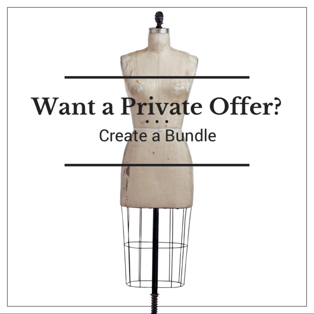 Even for just one item!